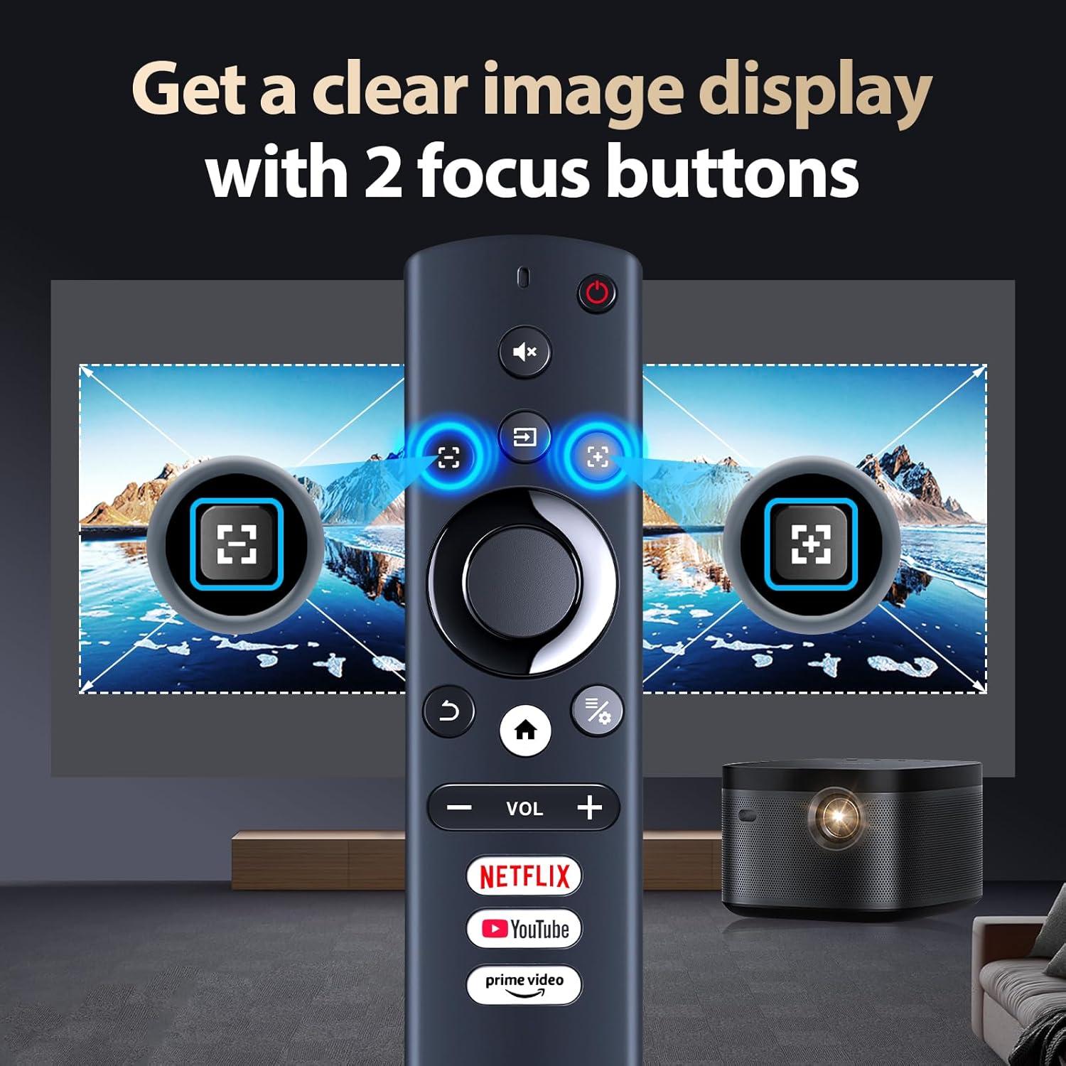 Control Remoto RETROSUN para Proyector AURZEN Boom 3 y goodee