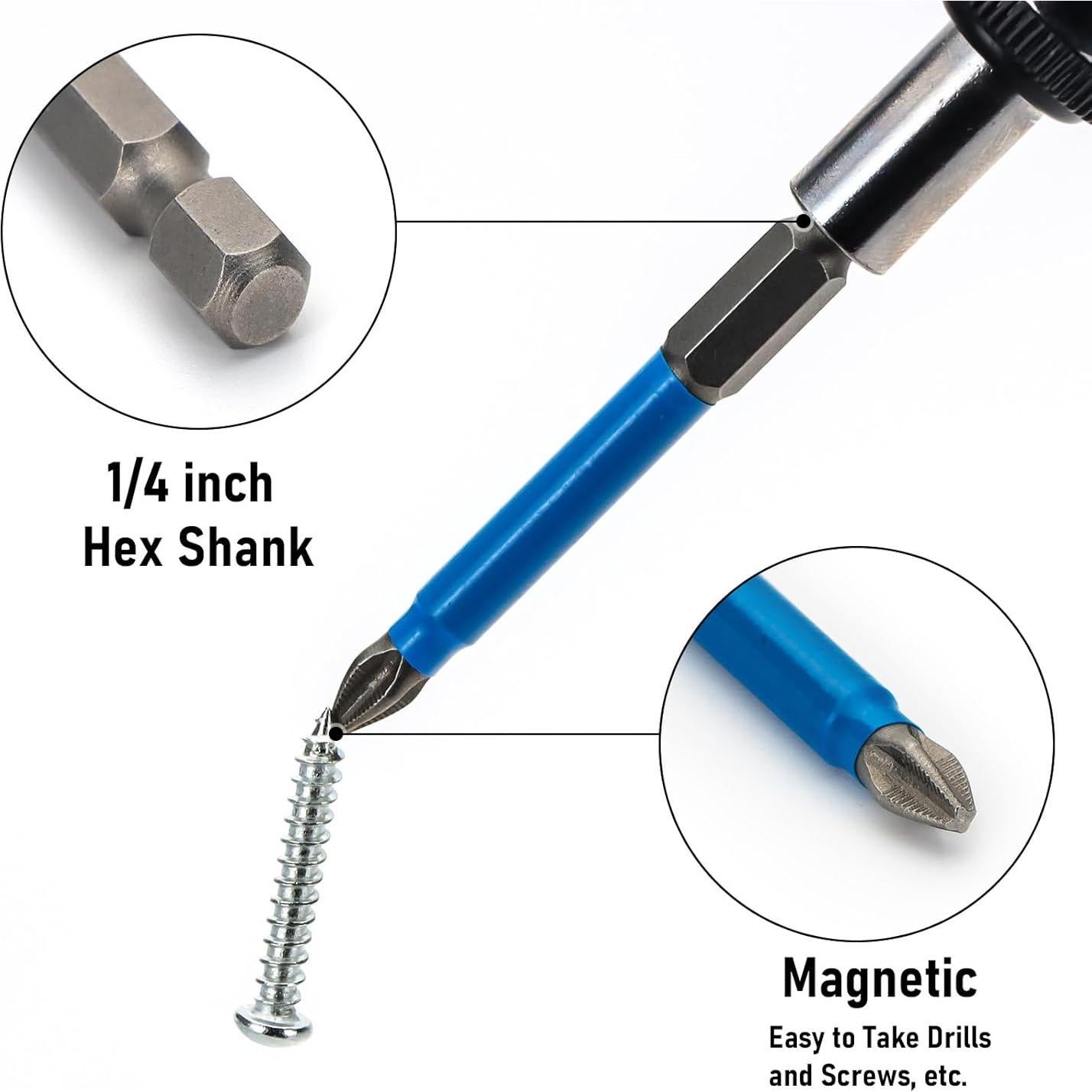 Juego de Brocas M35 Cobalto 6 Piezas para Metales Duros