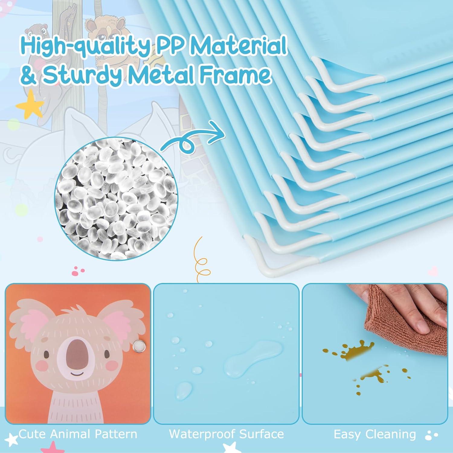 Armario Infantil HONEY JOY 8 Cubos Azul Modular 75x35.5x145 cm