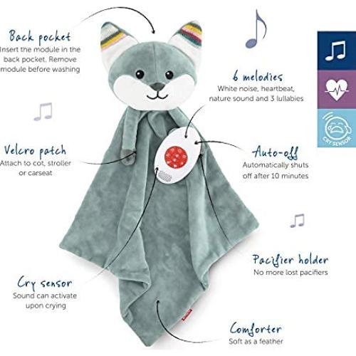 Manta de Seguridad para Bebés Zazu Kids Félix el Zorro 35.56 cm