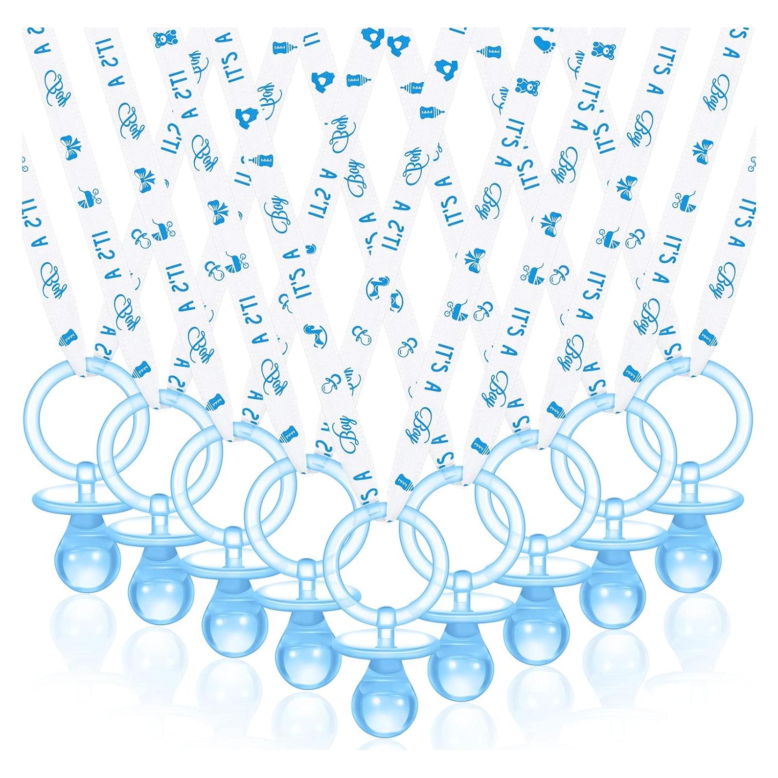 36 Pcs Chupetes Acrílicos Baby Shower Coume - Decoración Fiesta