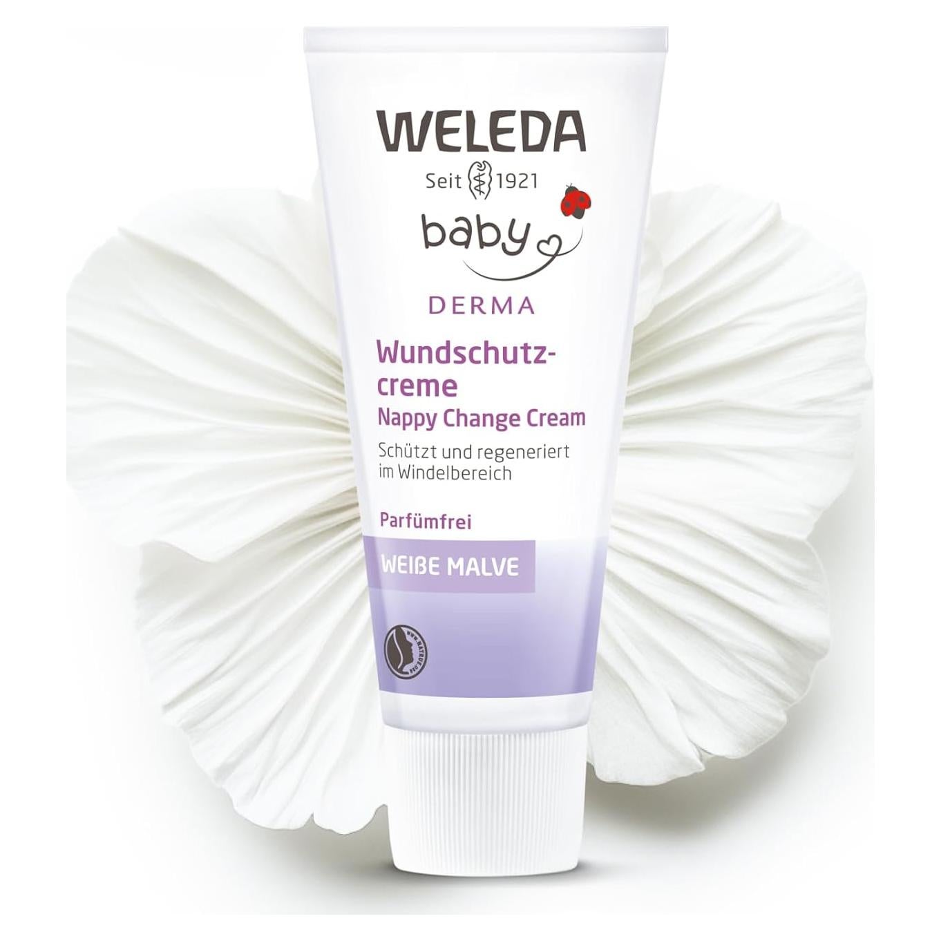 Crema para Pañales Weleda Baby White Mallow 50 ml Sin Fragancia
