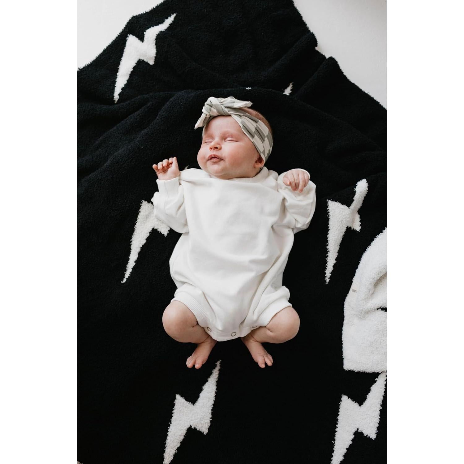 Manta de Peluche para Bebés Forever French 114x114 cm Rayo