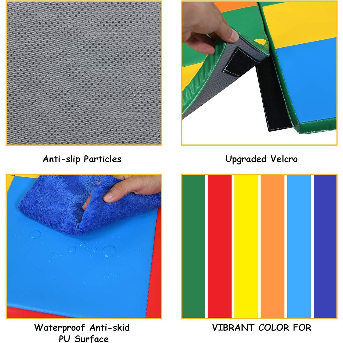 Alfombra de Espuma Plegable Costzon 147x147 cm Antideslizante