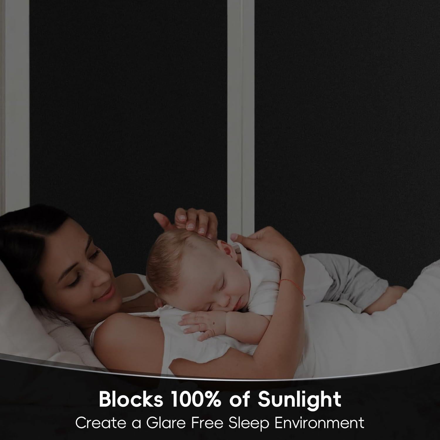 Película de Privacidad Total Blackout Qualsen 30x120cm