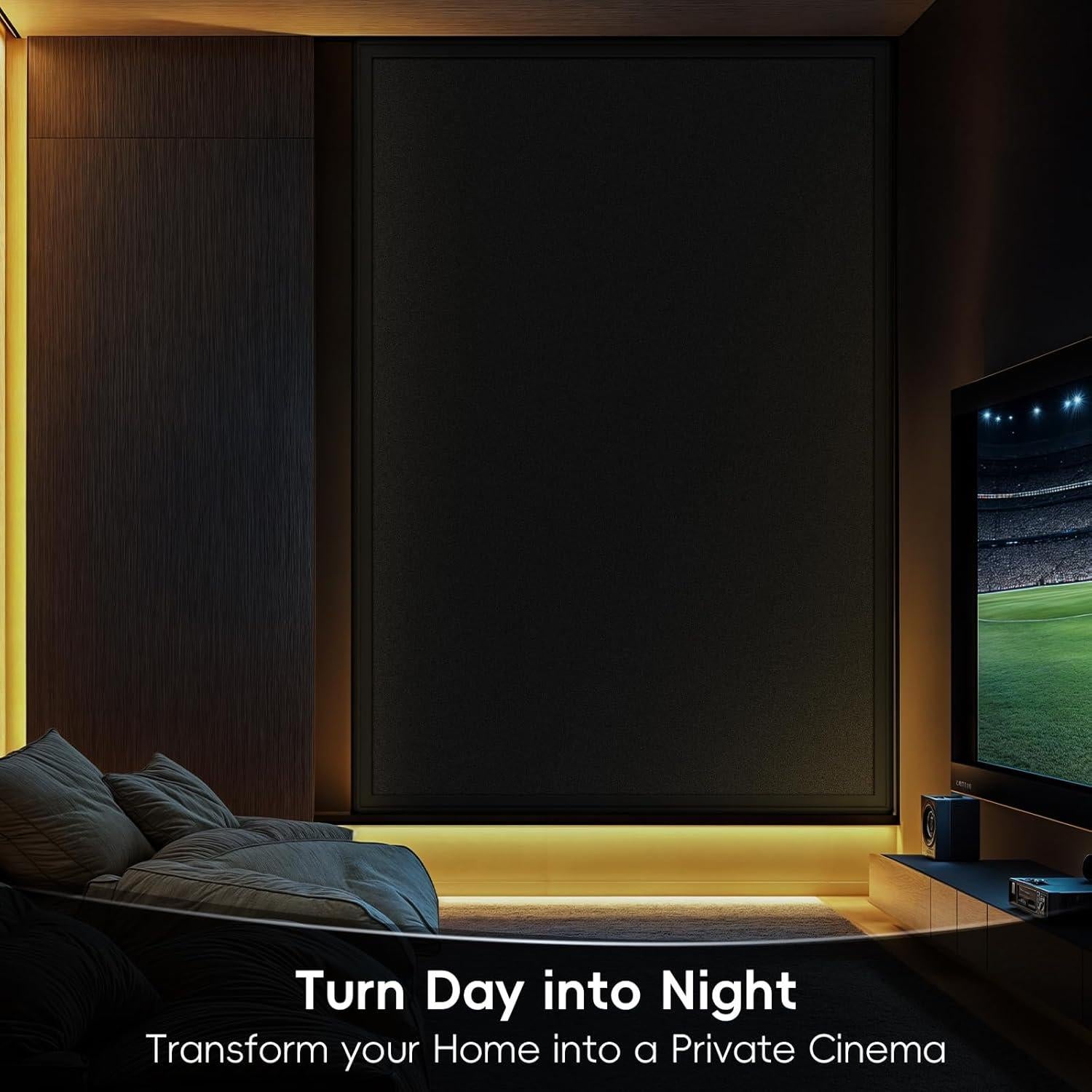 Película de Privacidad Total Blackout Qualsen 30x120cm