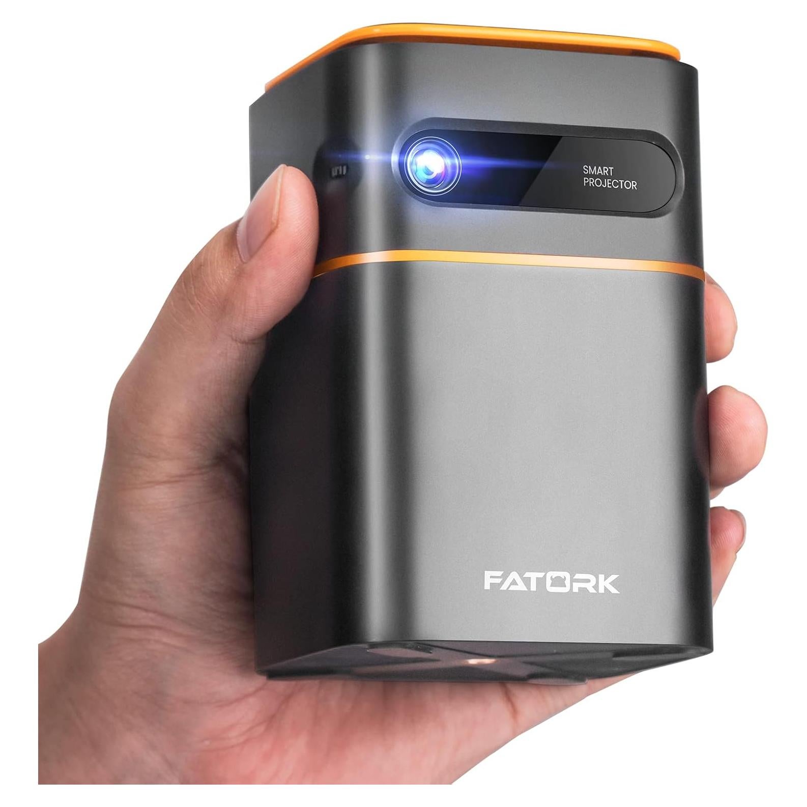 Proyector Mini FATORK DLP 1080P Portátil con WiFi y Batería