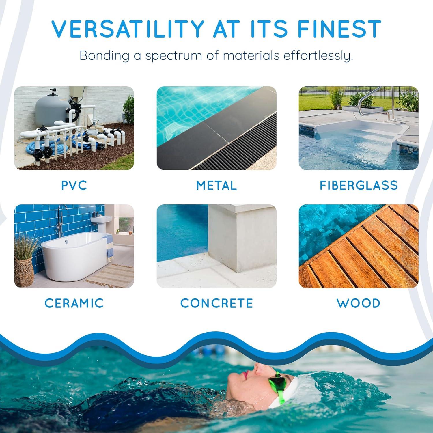 Kit de Reparación Subacuática AQUABOND 50ml - Epoxi Impermeable