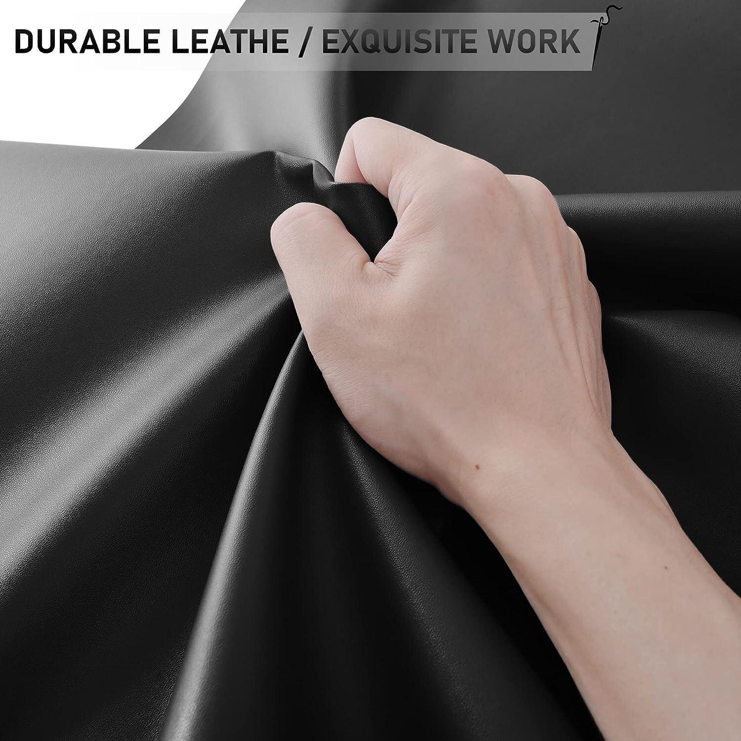 Cinta de Parche de Reparación de Cuero Lucaidian 40x200 cm Burdeos