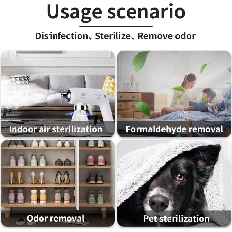 Máquina Nebulizadora Desinfectante de Ozono HOLDWELL HW-09