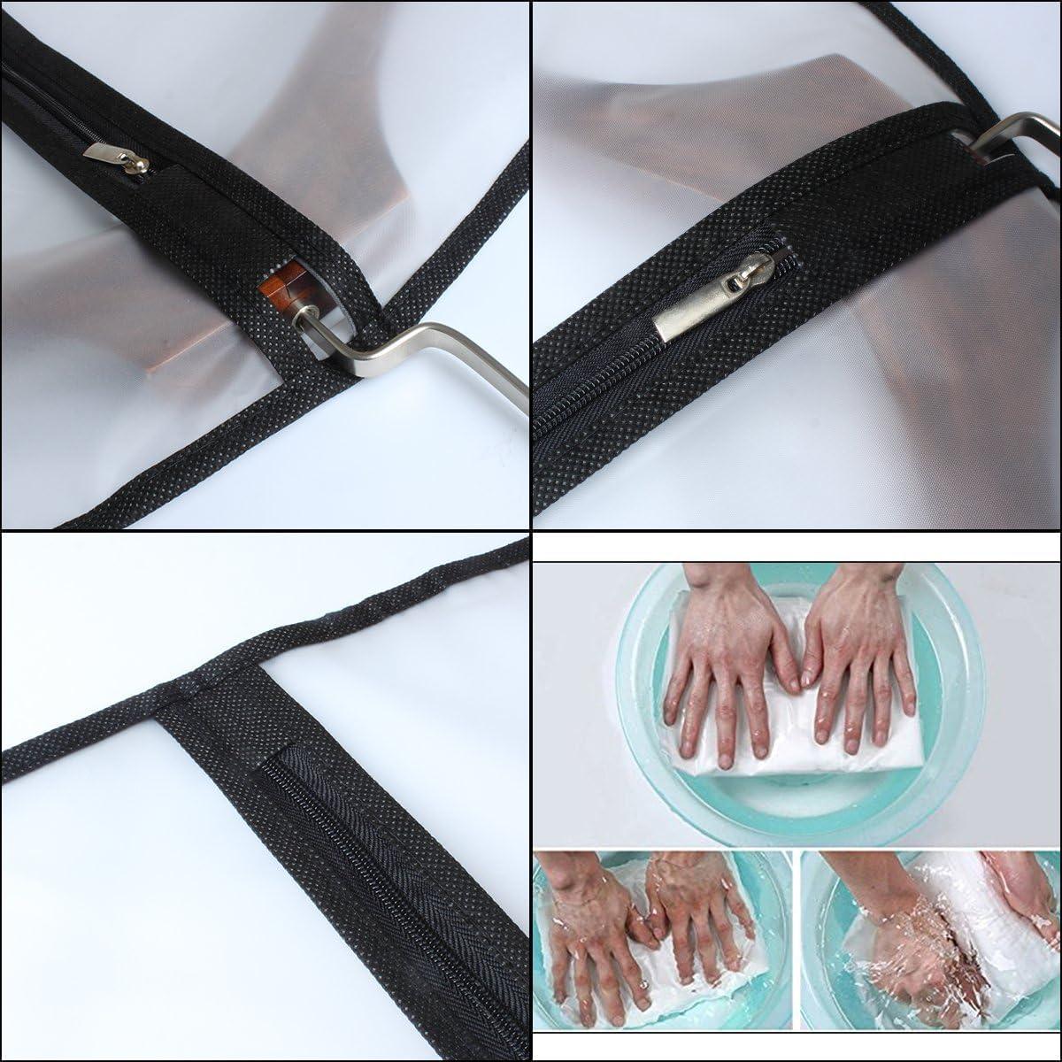 Bolsa para Prendas HomeClean 61x102 cm - Juego de 6, Negra