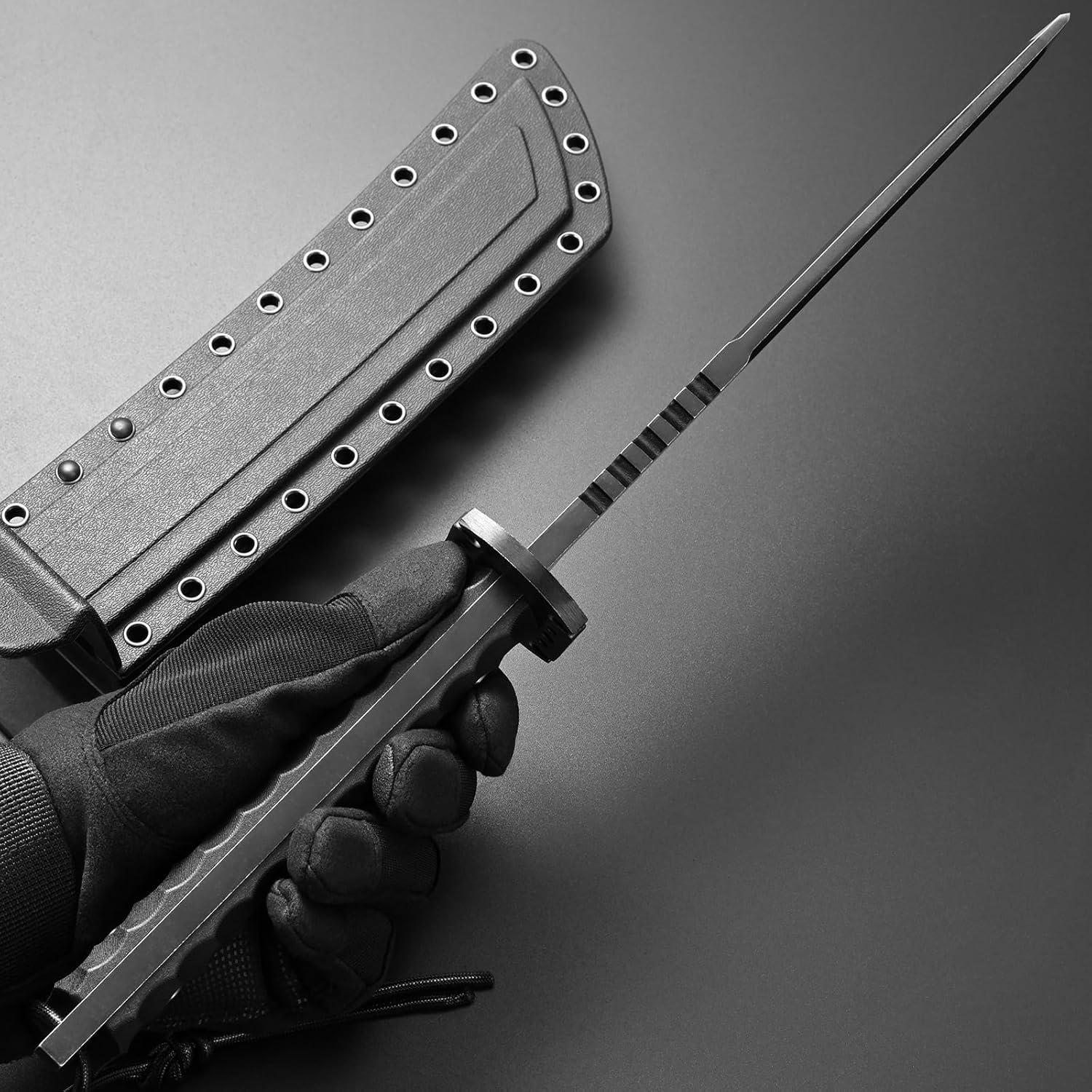 Cuchillo Fijo Gtkii GTK33 Acero AUS-10 Mango Nylon 39 cm