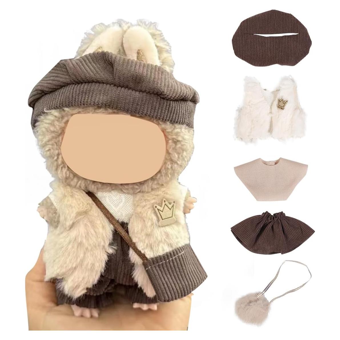 Conjunto de Ropa para Muñeca Suublg 17/15cm - Incluye Sombrero