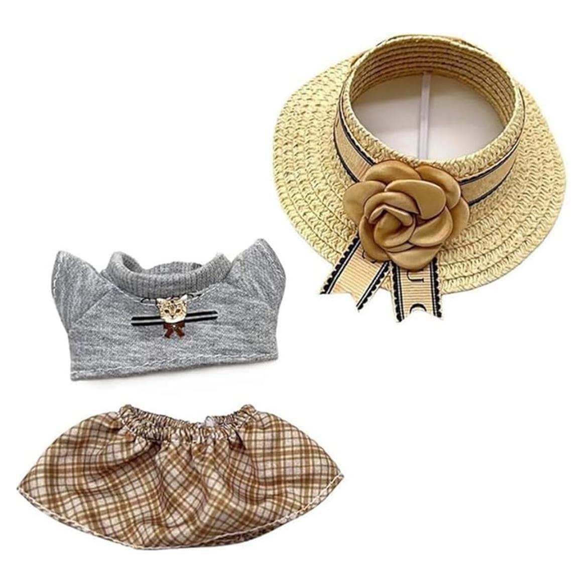 Conjunto de Ropa para Muñecas de 17cm Wei Long - 3 Piezas