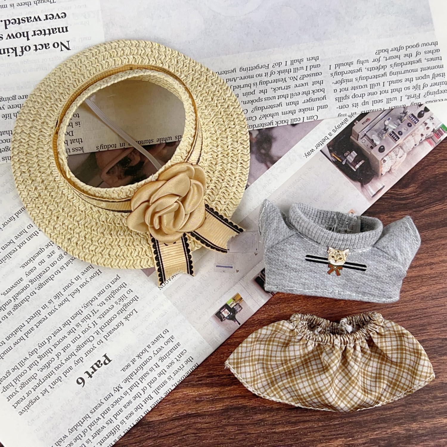 Conjunto de Ropa para Muñecas de 17cm Wei Long - 3 Piezas