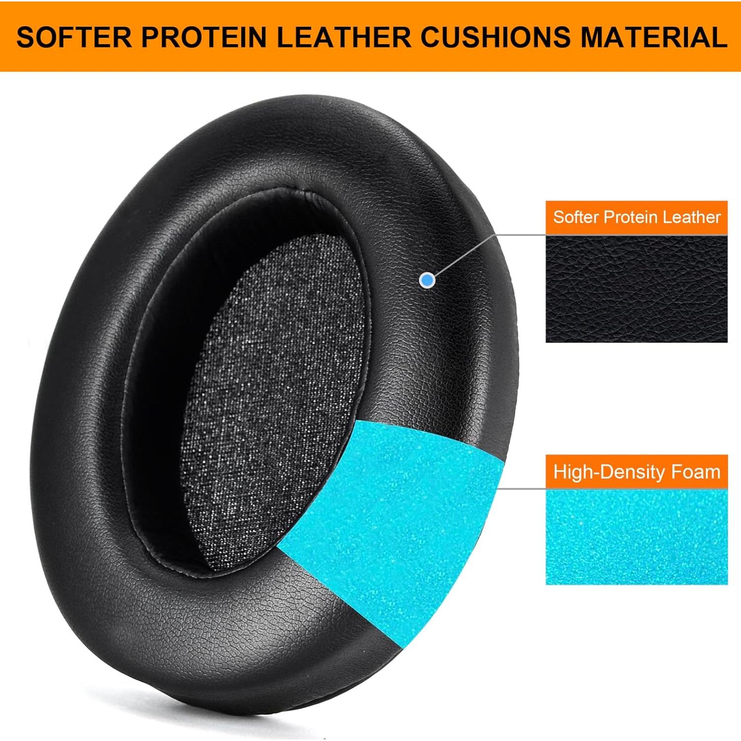 Cojines de Reemplazo para Auriculares Sony WH-XB910N Negro