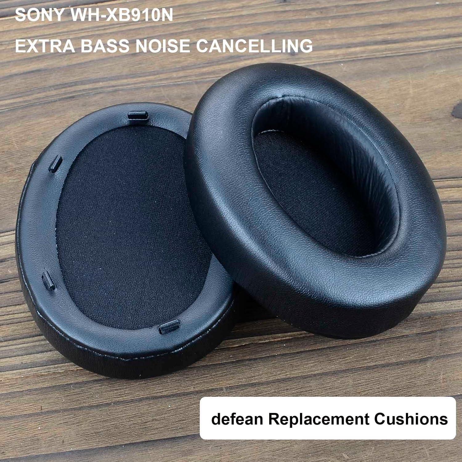 Cojines de Reemplazo para Auriculares Sony WH-XB910N Negro