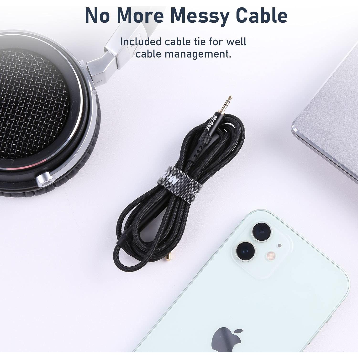 Cable de audio 2.5mm a 3.5mm Mr Rex 1.5m para Bose y JBL