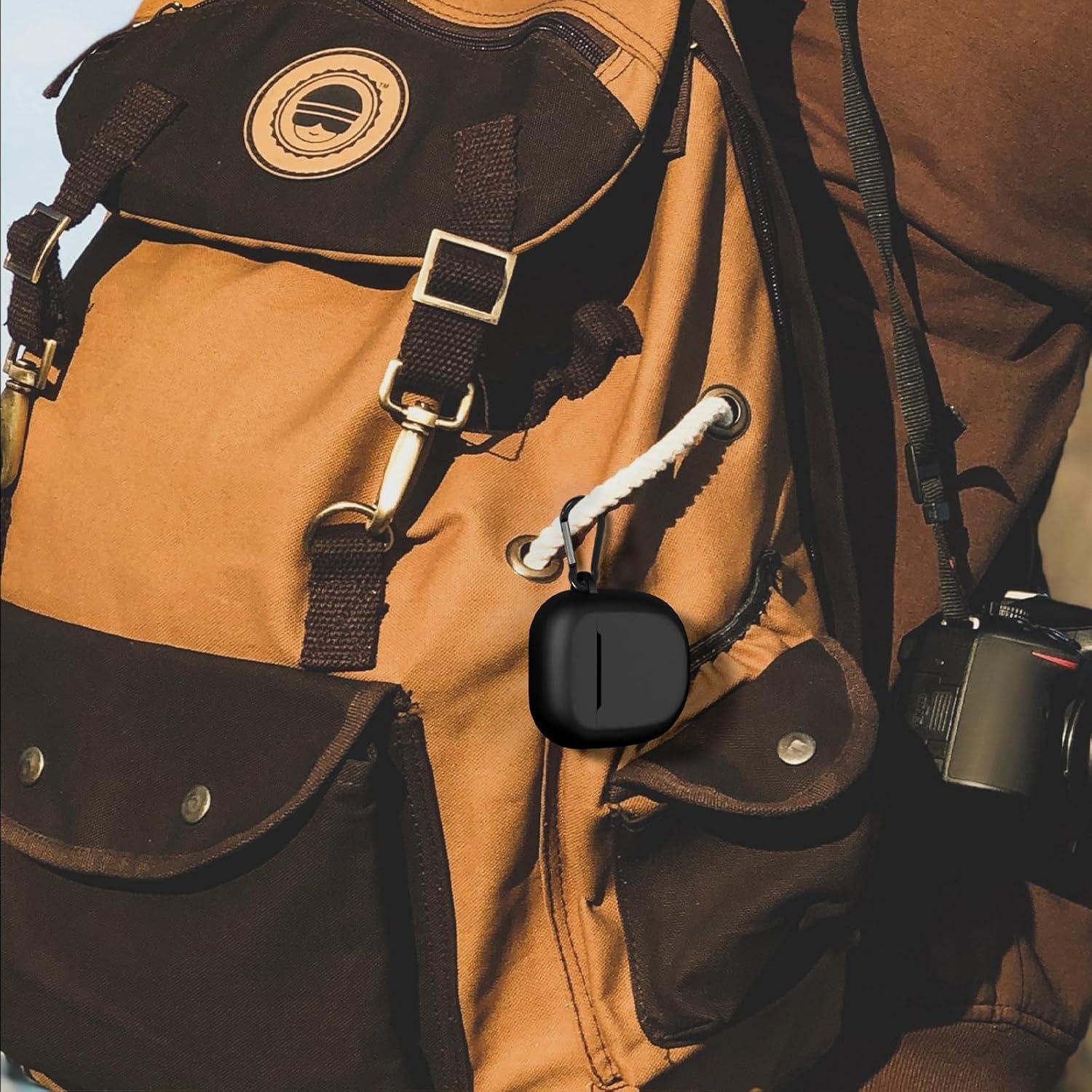 Funda de Silicona GEEKRIA para Auriculares Bose QC II - Negro