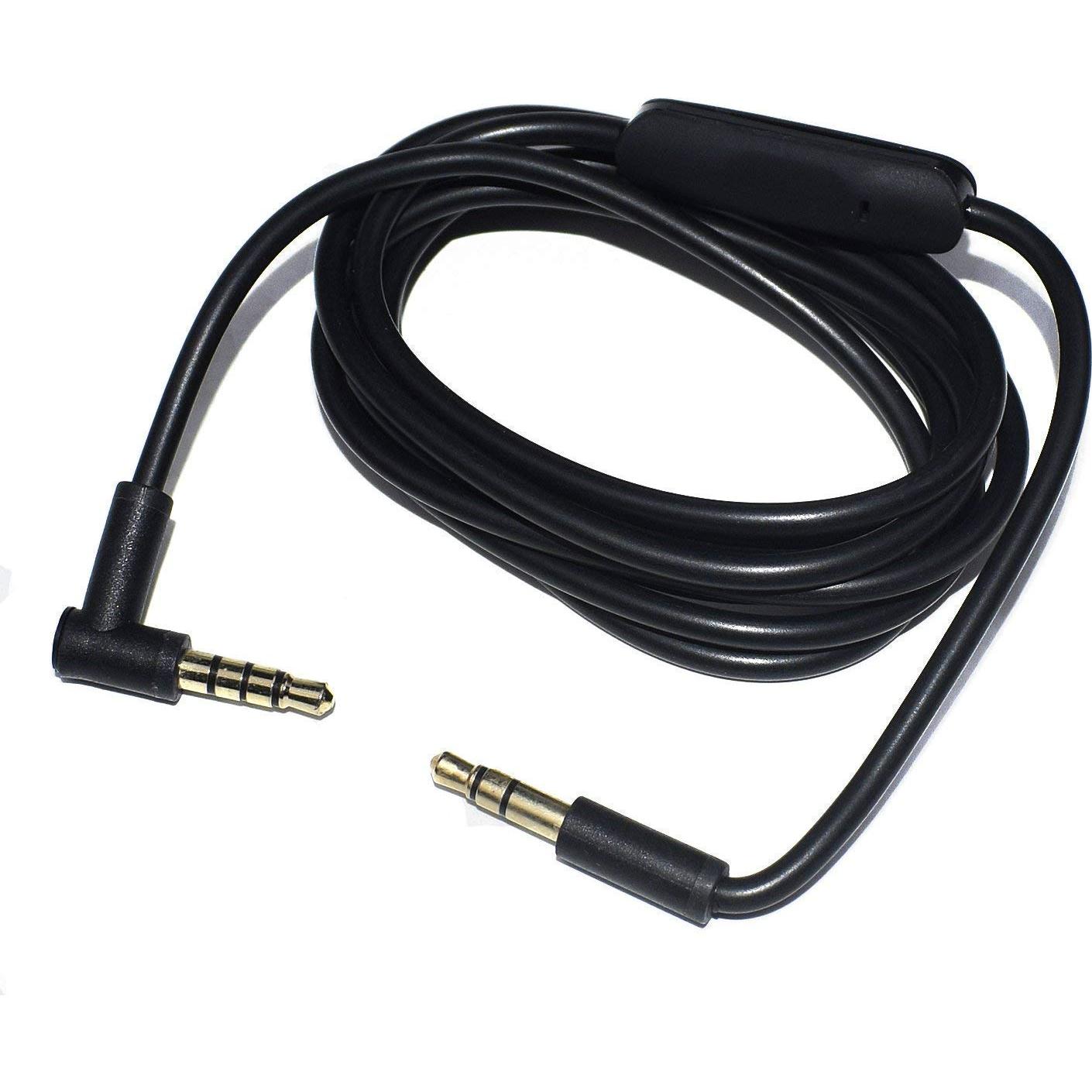 Cable de audio de reemplazo Arzweyk 1.4m con micrófono para Beats