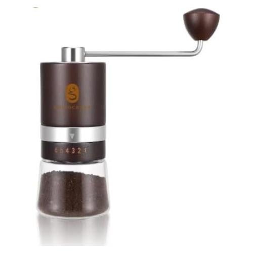 Molino de Café Manual GRINDCRAFT - Madera de Haya, Molienda Precisa