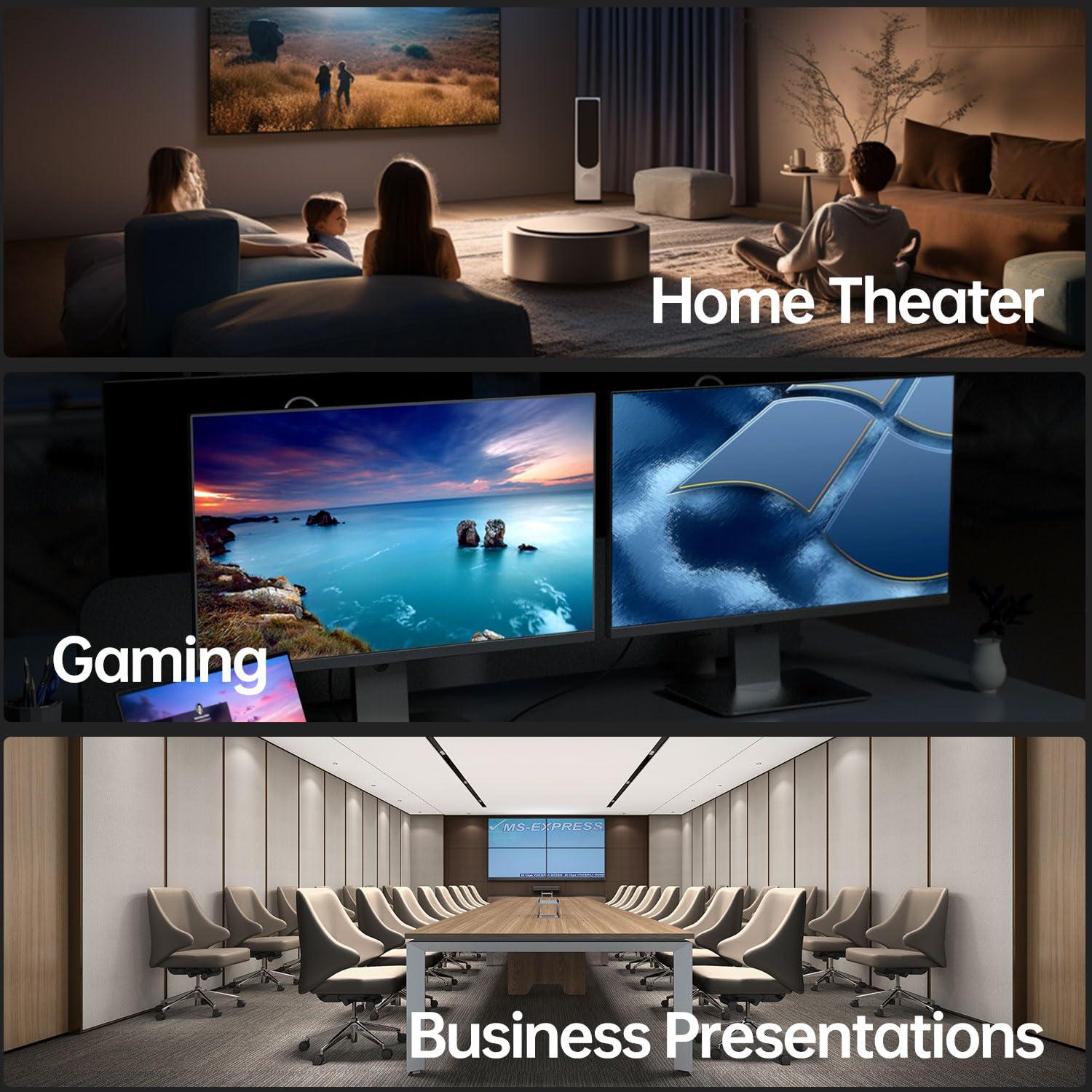 Cable HDMI 8K de fibra óptica YSerendept 5m 48Gbps CL3