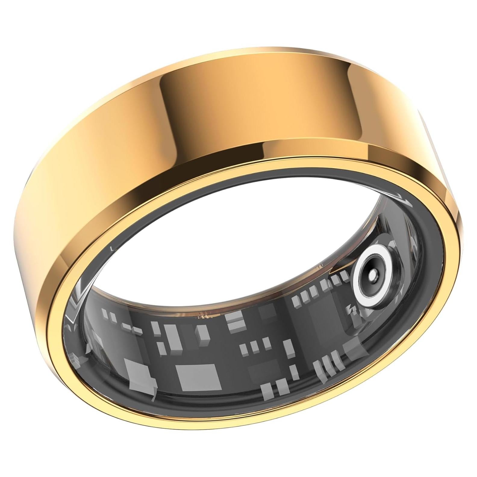 Anillo Inteligente WIWISTON Oro-10 con Monitor de Salud IP68