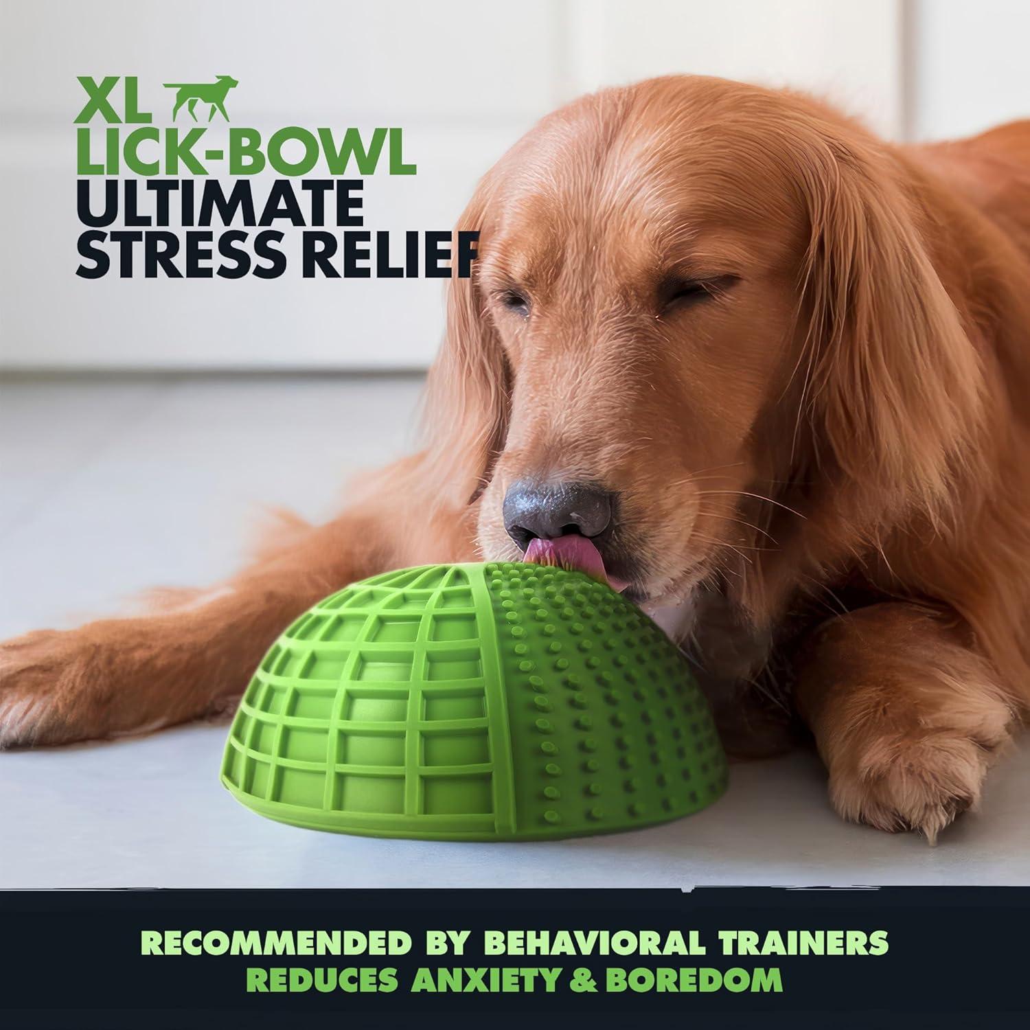 Tazón Lamer Perros Tuff Pupper XL Silicona 21cm 4 Texturas