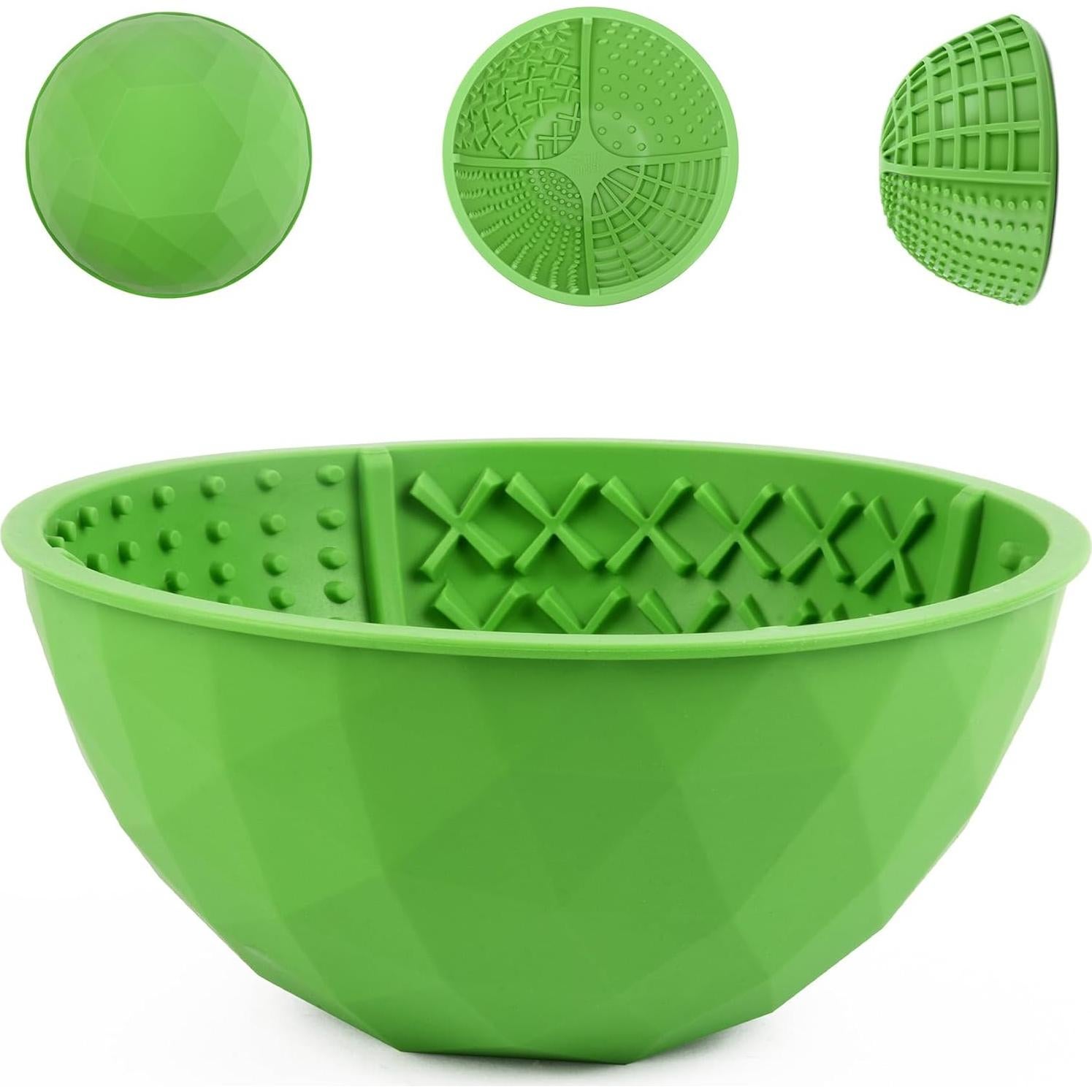 Tazón Lamer Perros Tuff Pupper XL Silicona 21cm 4 Texturas