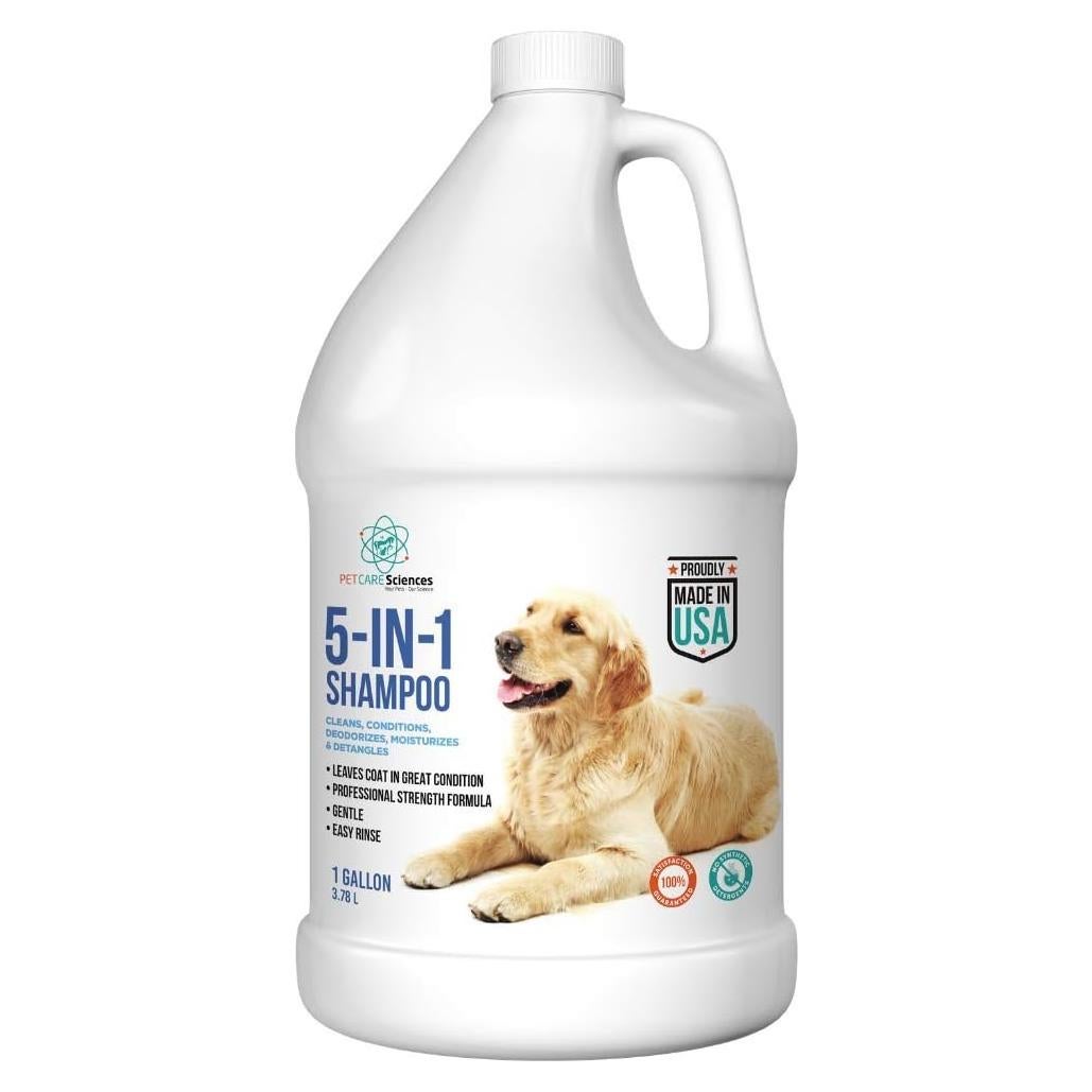 Champú 5 en 1 para Perros PET CARE Sciences 1 Galón