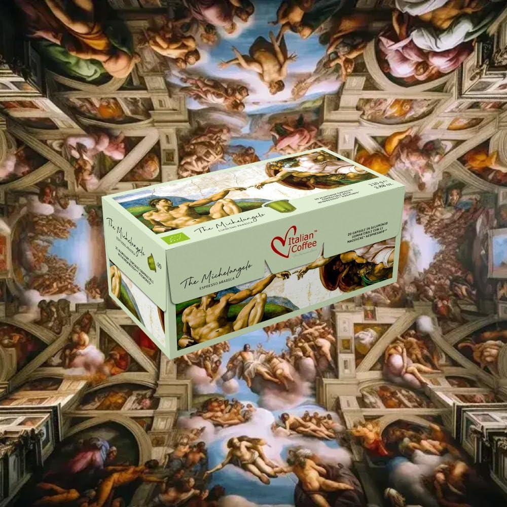 Cápsulas de Café Italiano Espresso Orgánico 100 Unidades