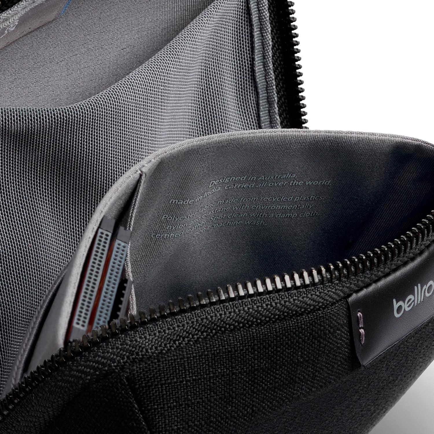 Kit de Tecnología Compacto Bellroy - Negro, Resistente al Agua