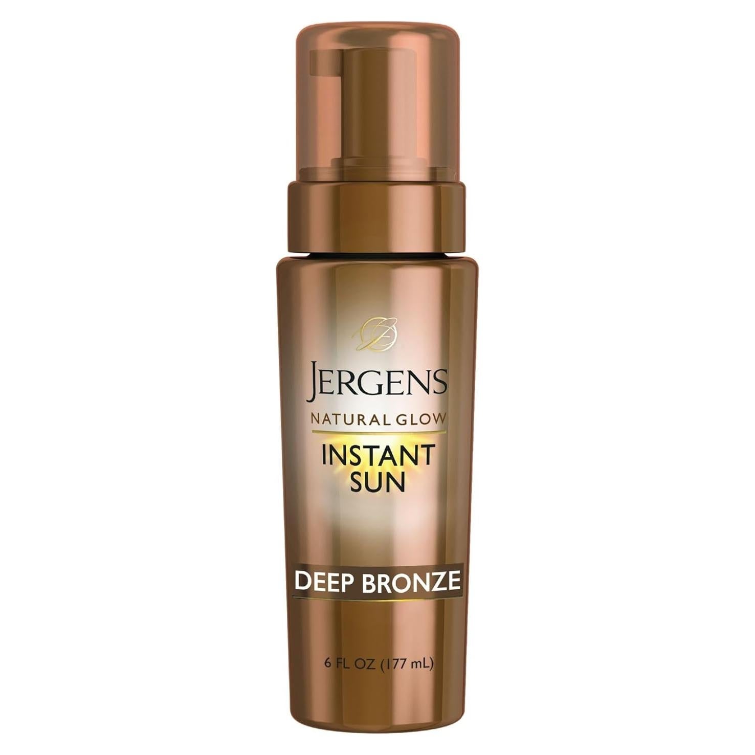 Mousse Autobronceador Jergens Natural Glow 170 ml Bronce Profundo