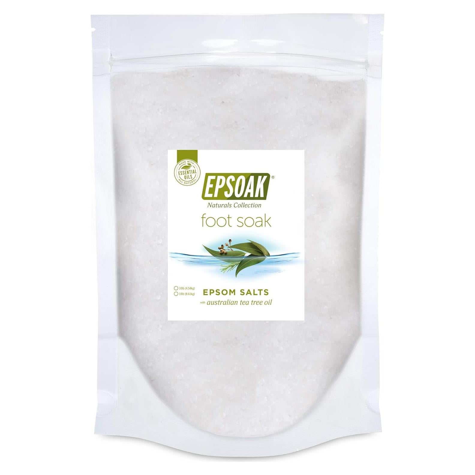 Remojo de Pies San Francisco Salt 8.64 kg con Aceite de Árbol de Té
