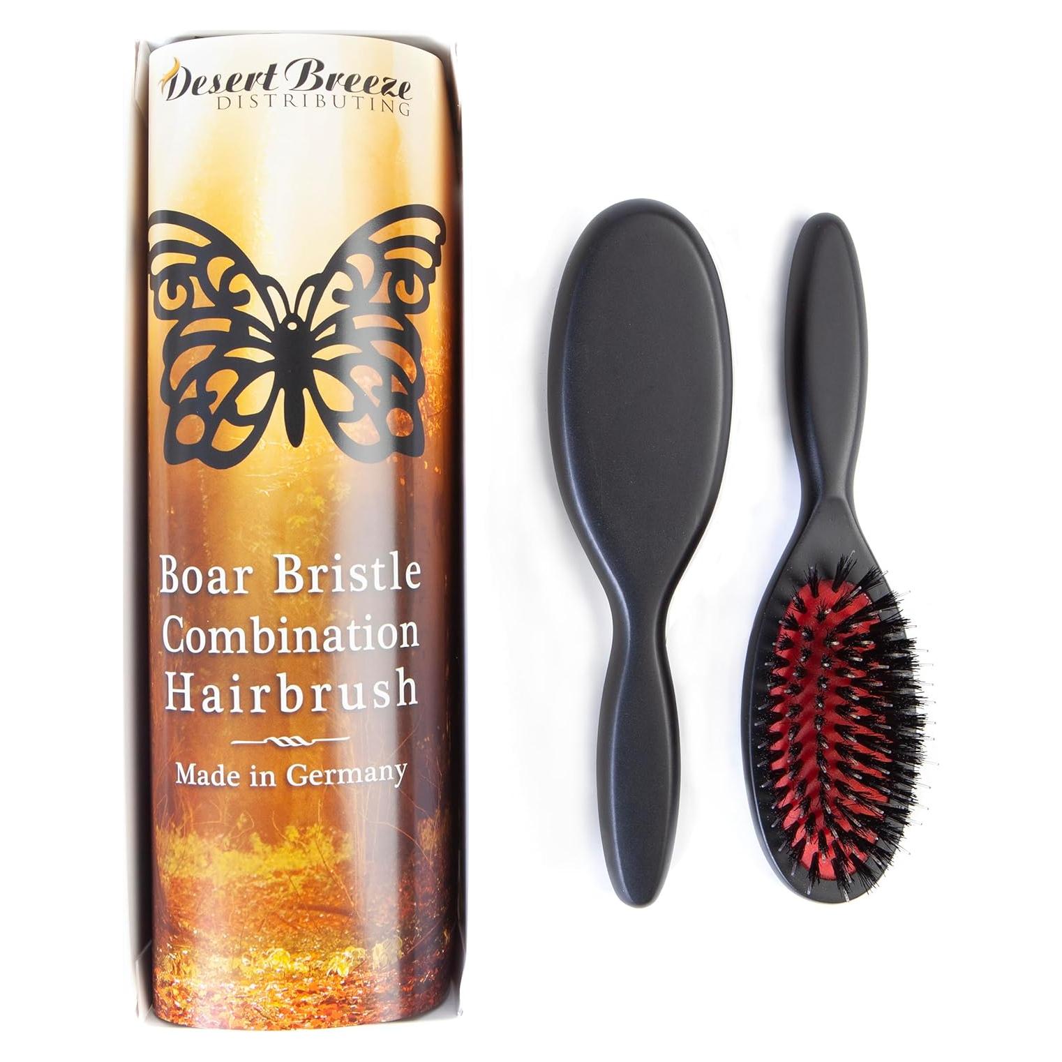 Cepillo de Pelo Premium Desert Breeze - Cerda de Jabalí y Nylon