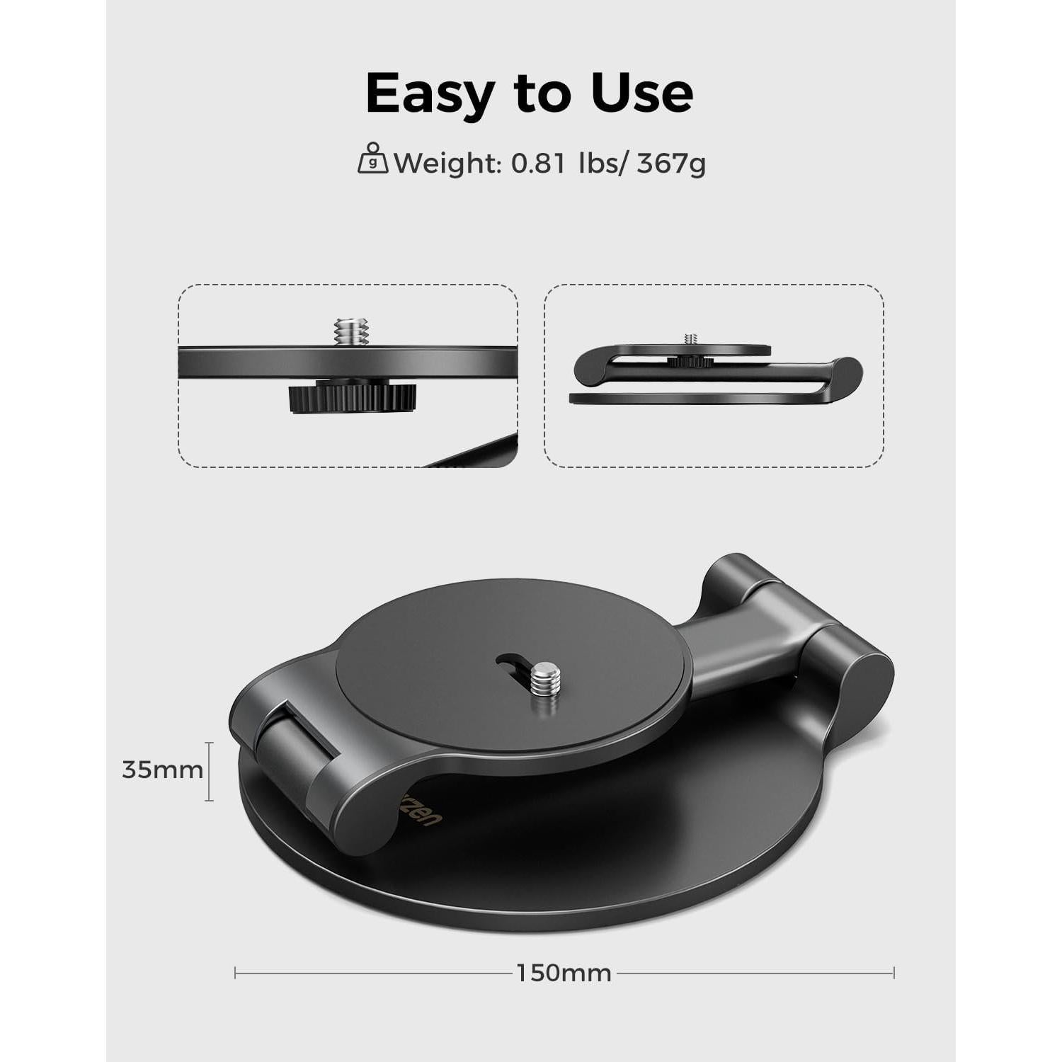 Soporte Plegable para Proyector Aurzen AU-PJ001DS, 180° Rotación