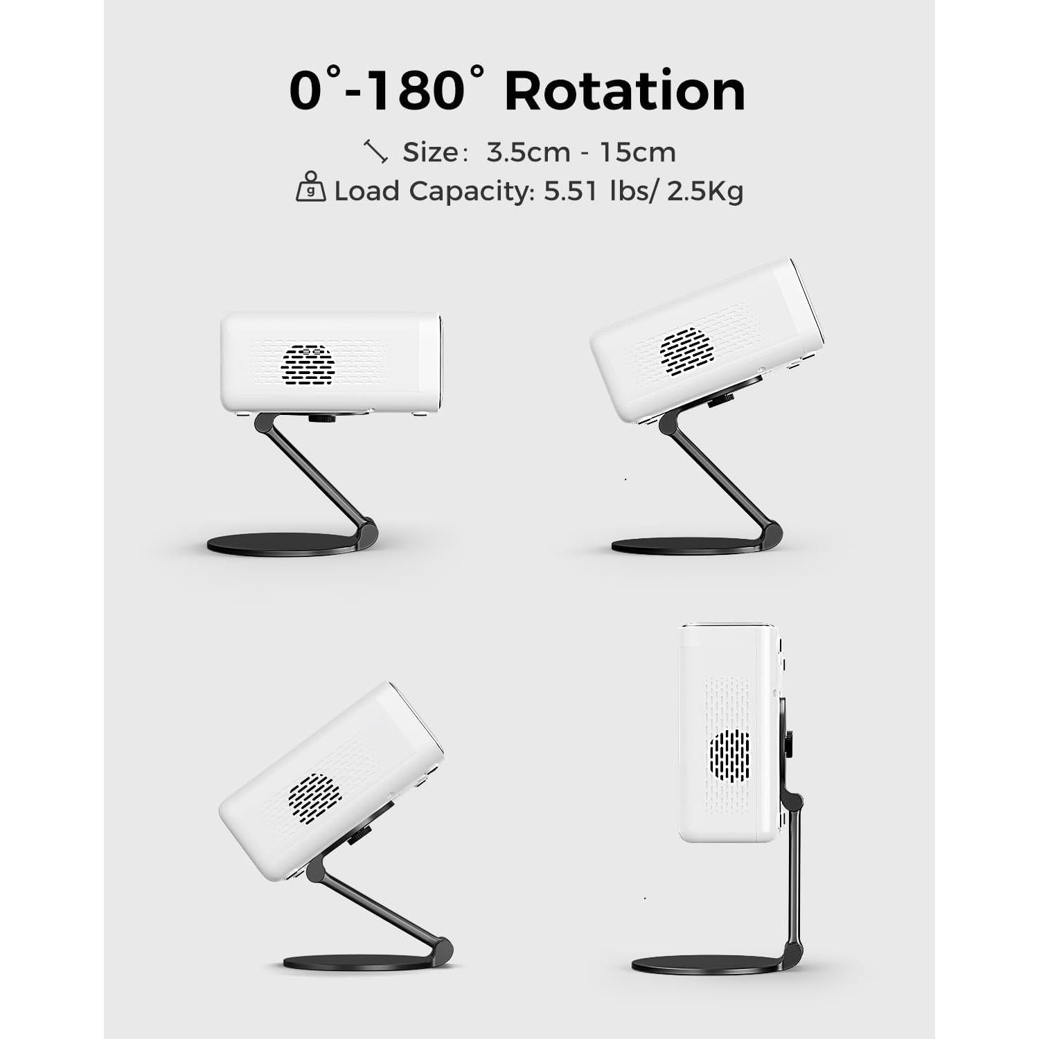 Soporte Plegable para Proyector Aurzen AU-PJ001DS, 180° Rotación