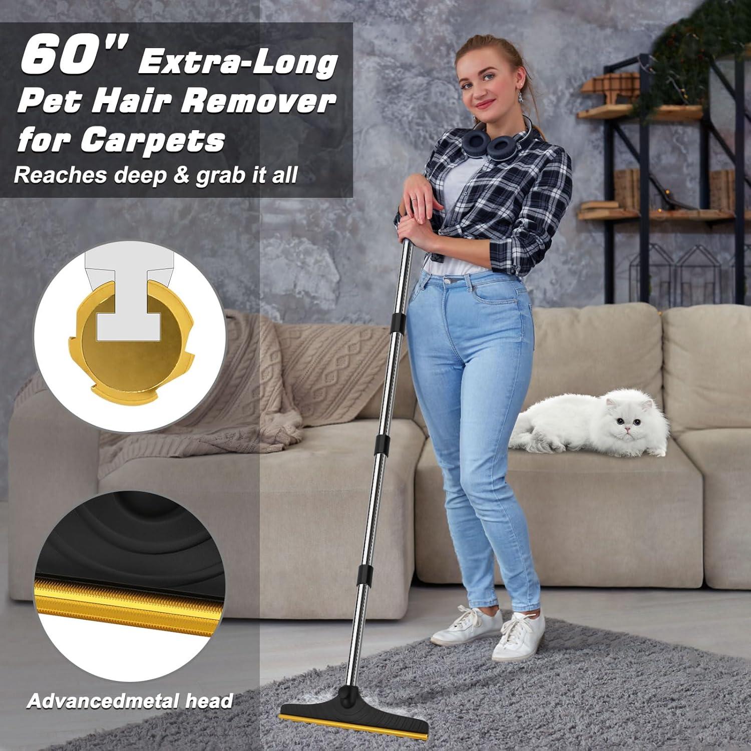 Rastrillo de Alfombra B-Land para Pelo de Mascotas 60 cm