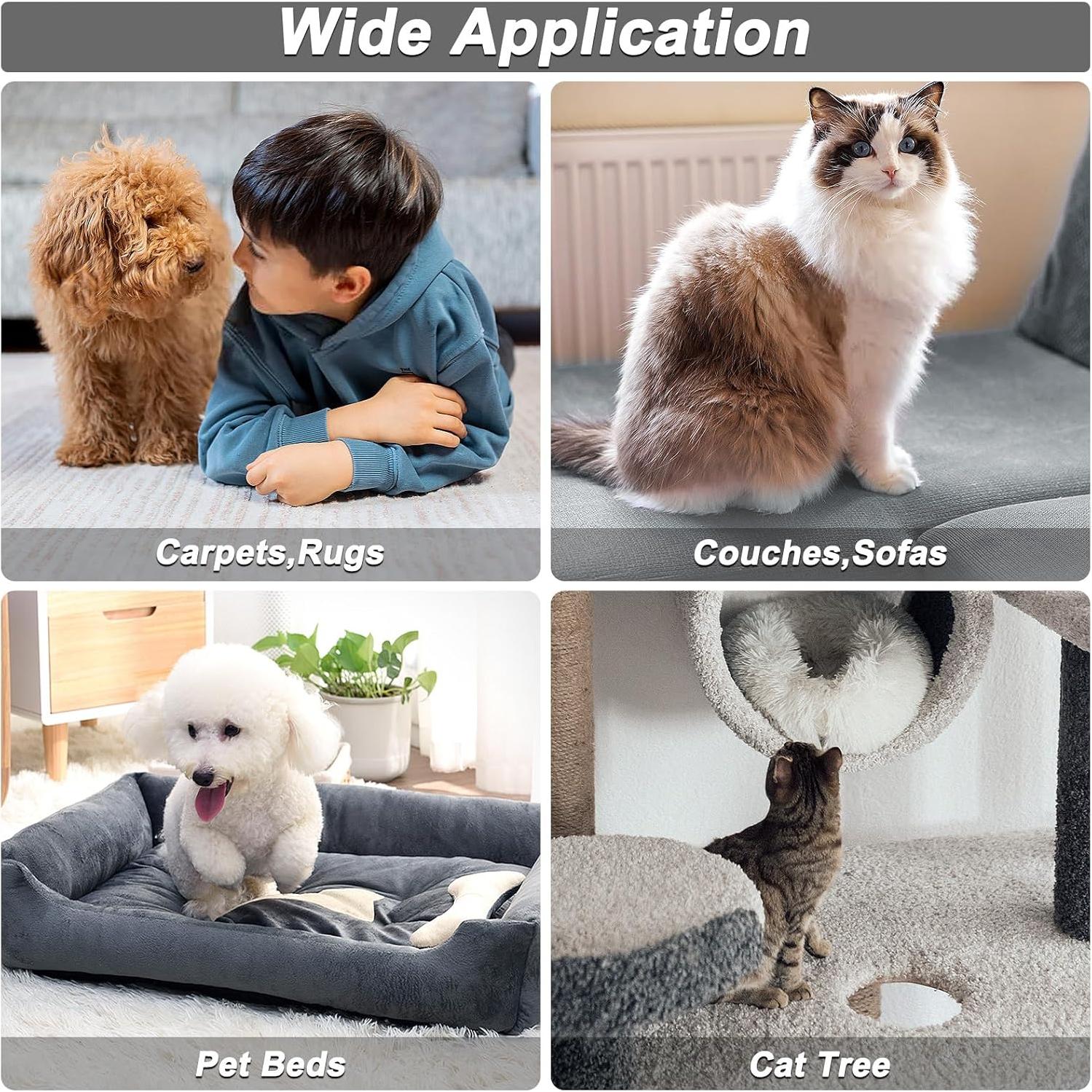 Rastrillo de Alfombra B-Land para Pelo de Mascotas 60 cm