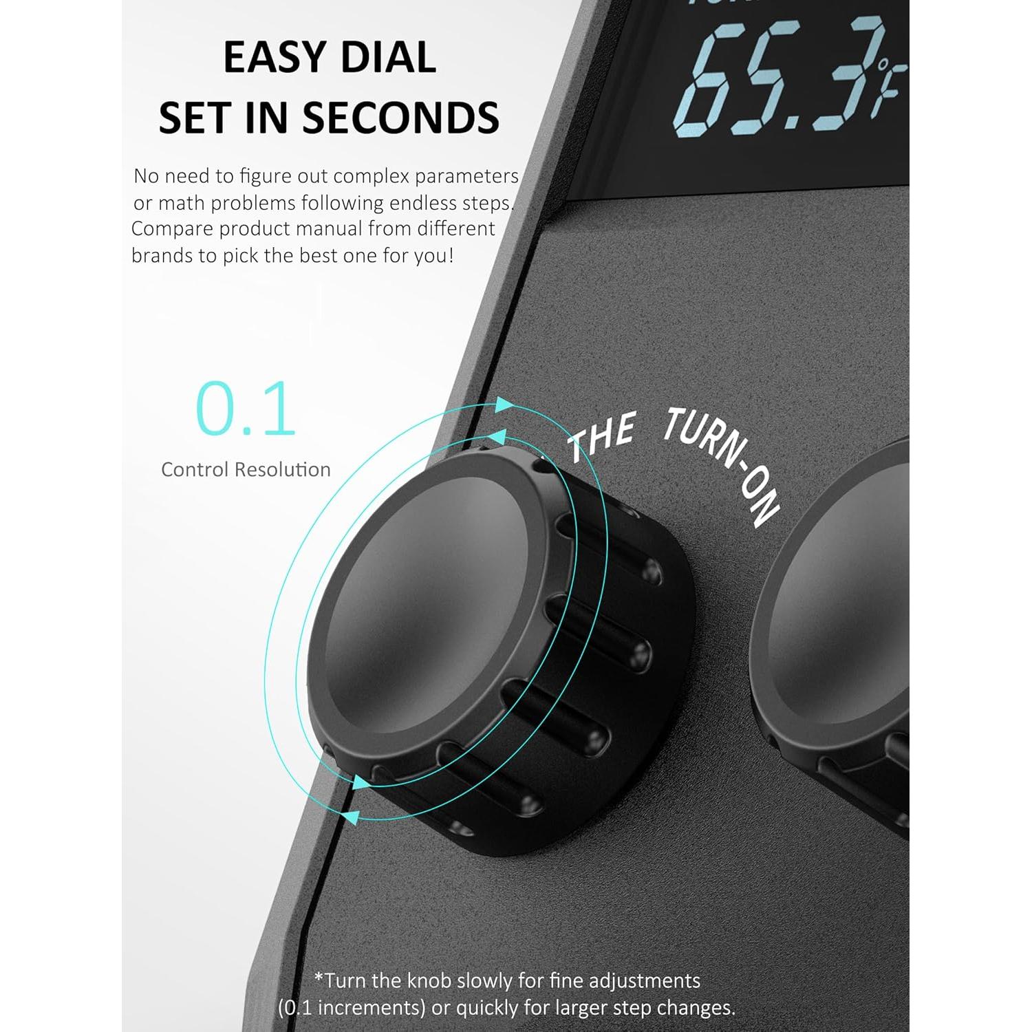 Controlador de Temperatura Digital WILLHI WH2408 1200W