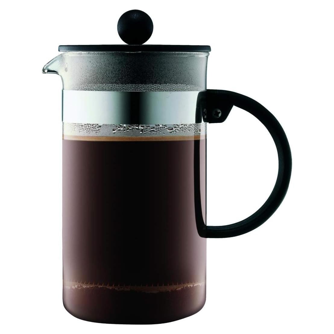 Cafetera Prensa Francesa Bodum Bistro Nouveau 1 L Negra