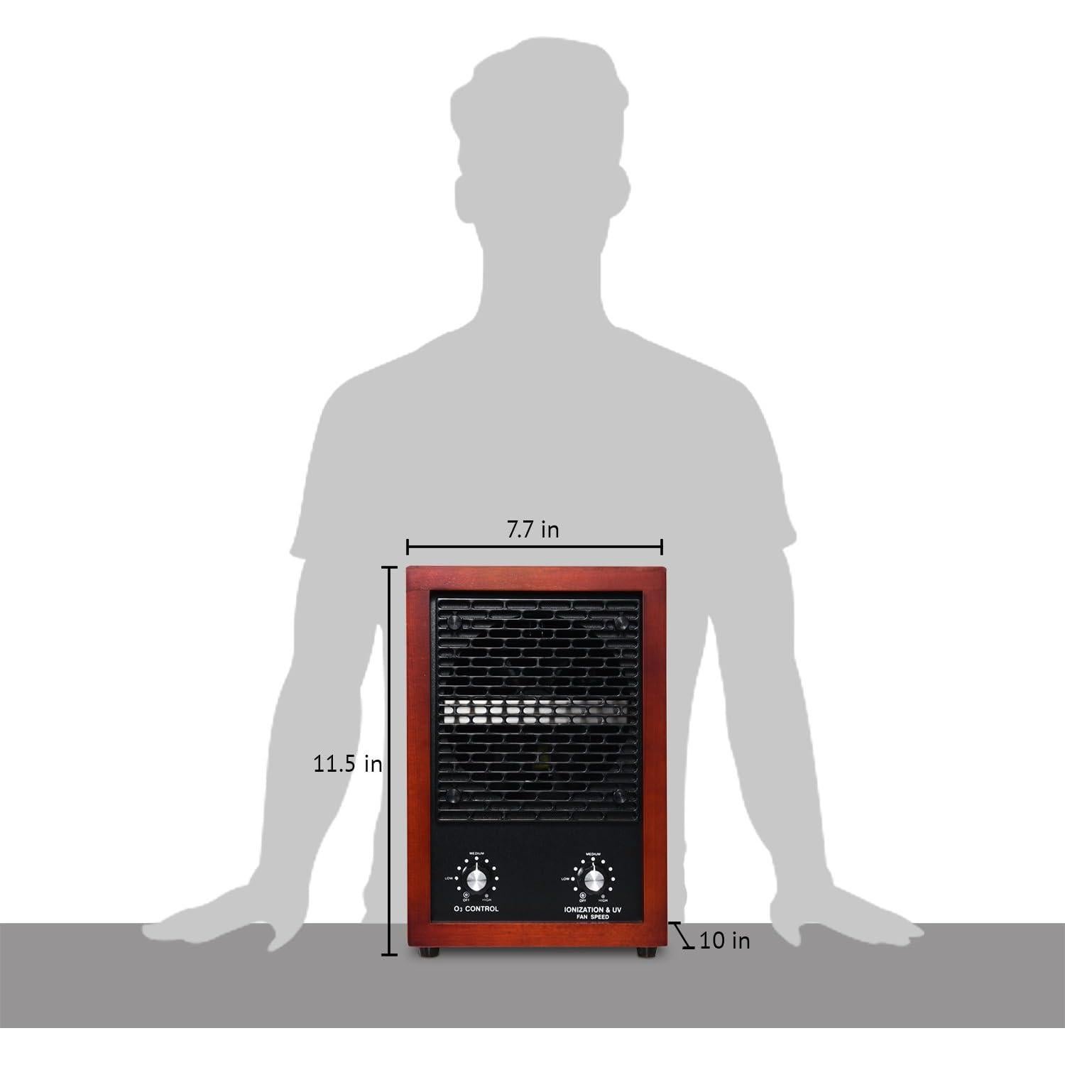 Purificador de Aire HEPA Ivation 5-en-1 con Ozono y UV