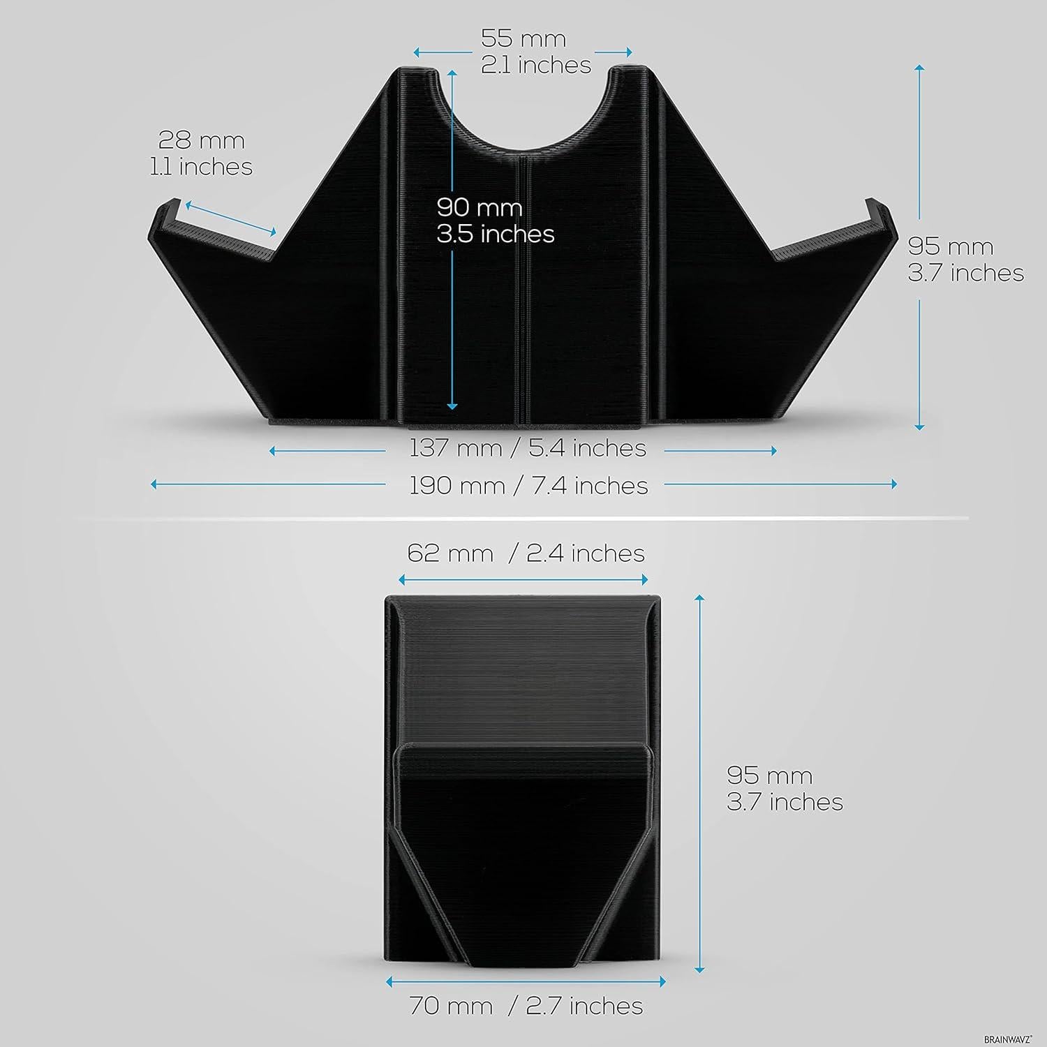 Soporte de Escritorio BRAINWAVZ UGDS-01 para 2 Controladores