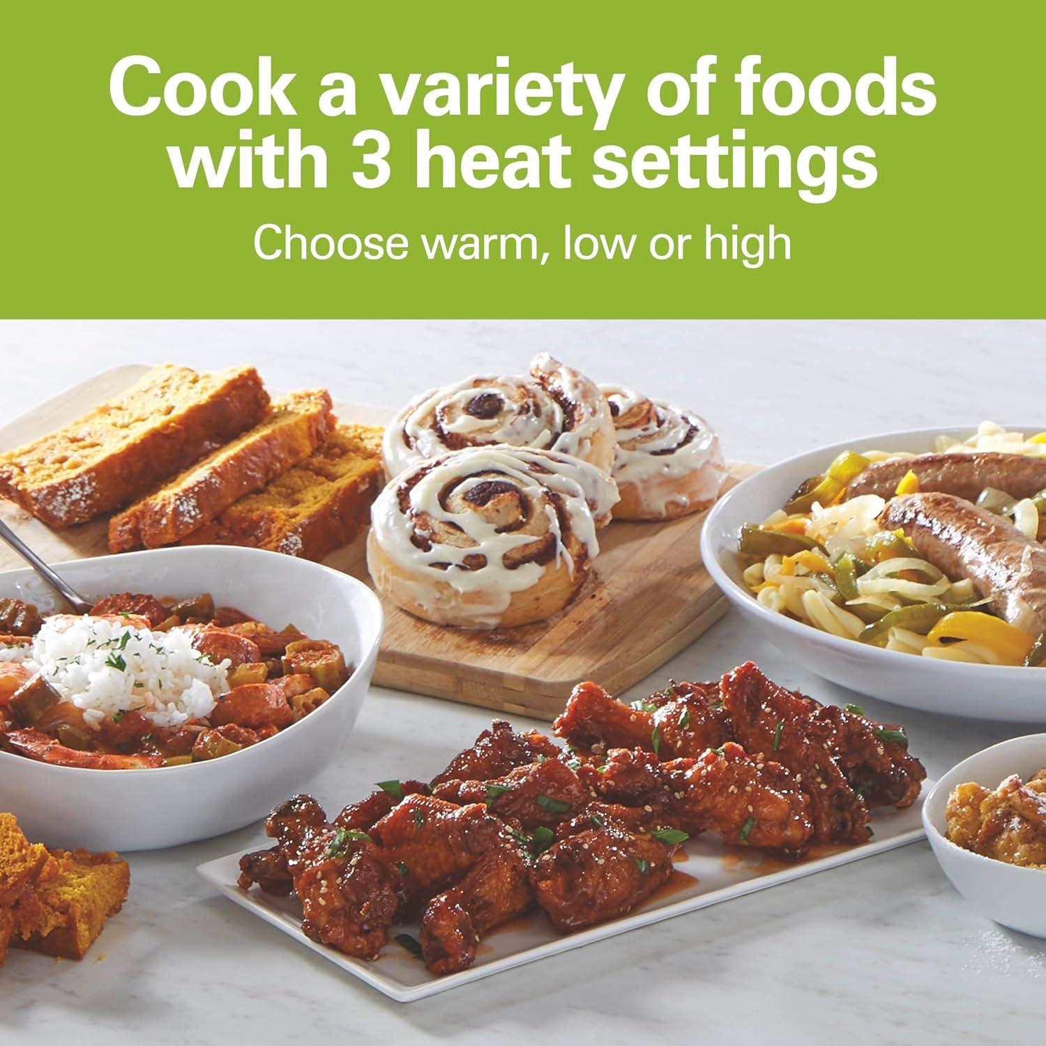 Olla de Cocción Lenta Programable Hamilton Beach 4 Cuartos