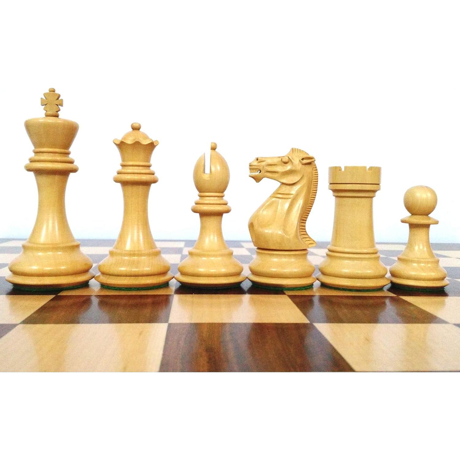 Juego de Ajedrez de Madera Royal Chess Mall 4.1" Pro Staunton