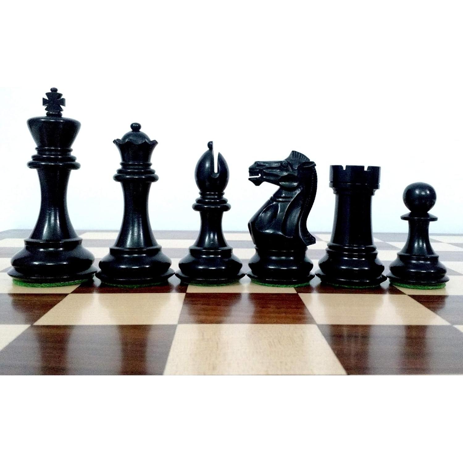 Juego de Ajedrez de Madera Royal Chess Mall 4.1" Pro Staunton