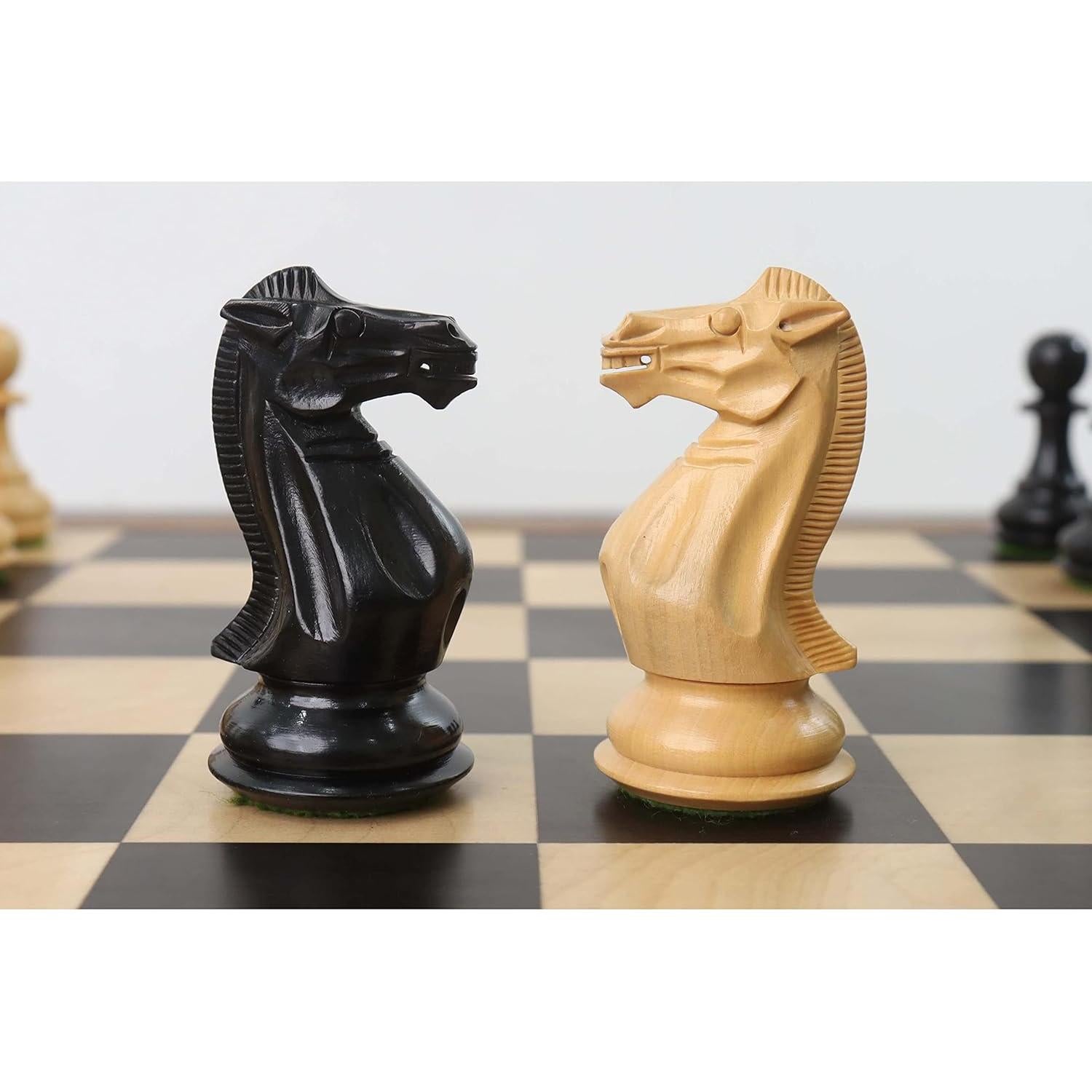Juego de Ajedrez de Madera Royal Chess Mall 4.1" Pro Staunton