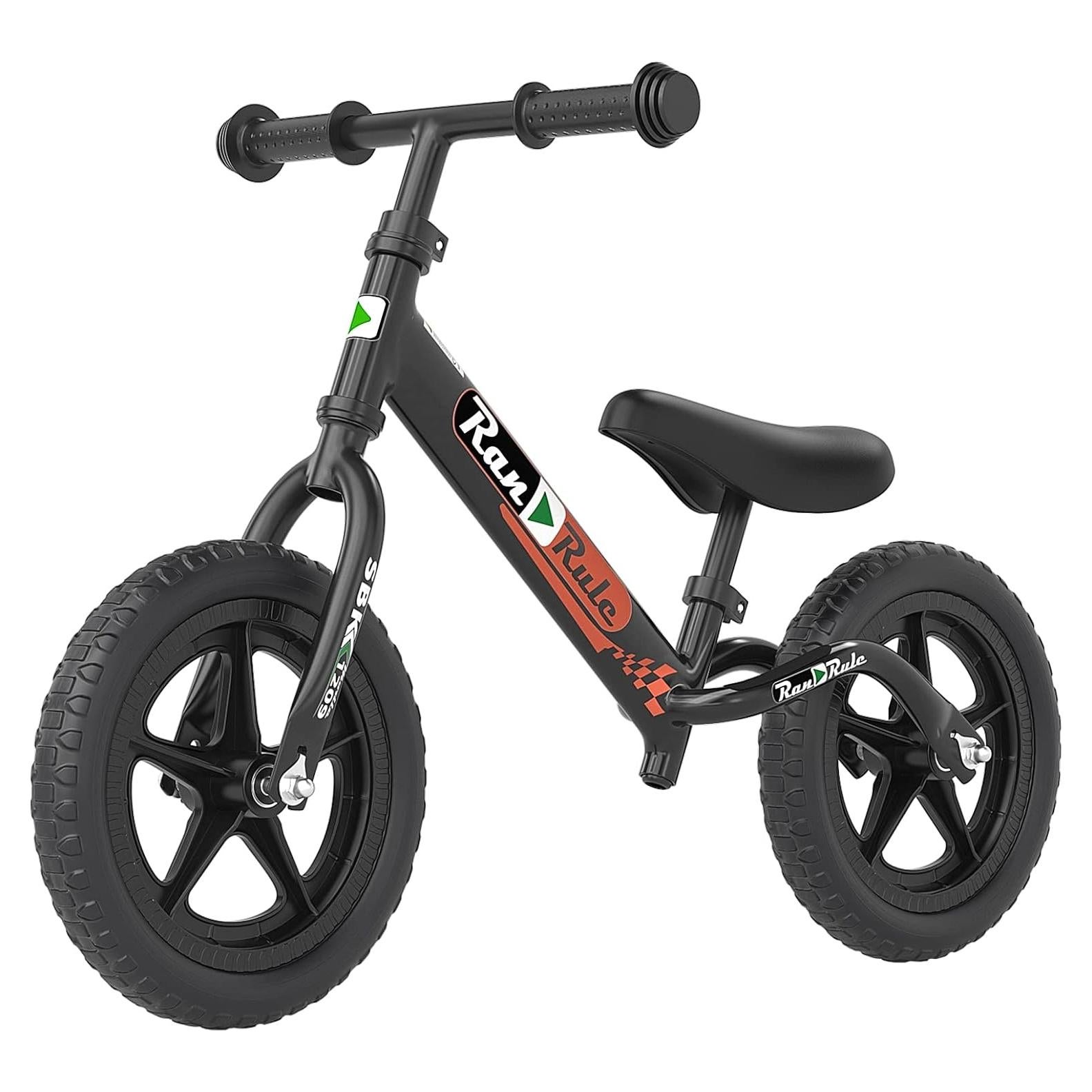 Bicicleta de Equilibrio RoyalBaby 12" Ajustable para Niños 2-5 Años