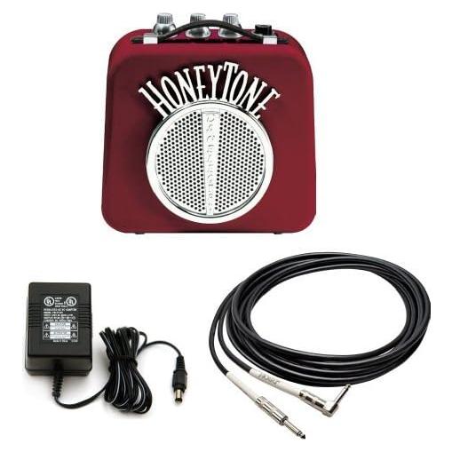 Amplificador Mini Danelectro N10B Honey Tone Burdeos 9V