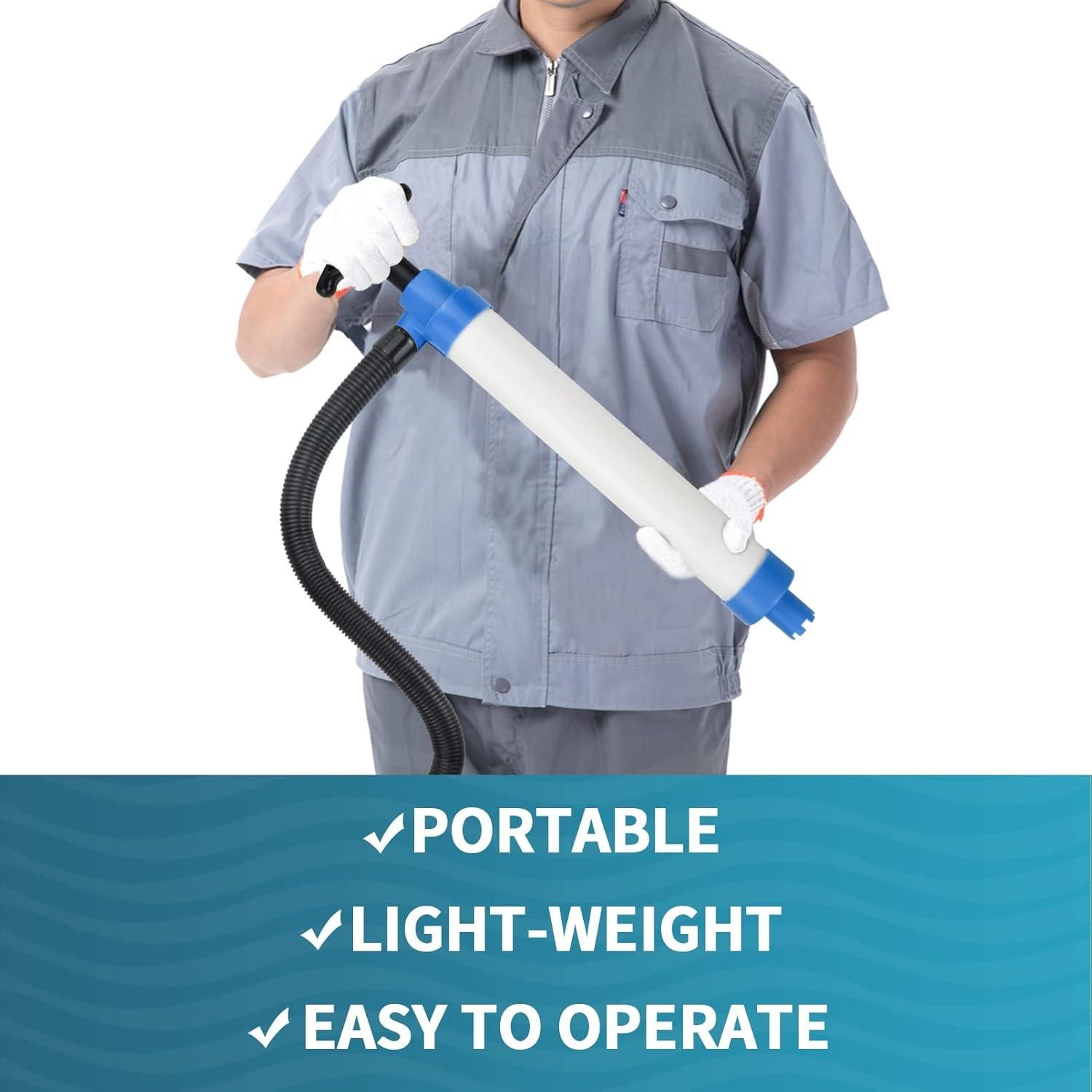 Bomba de Achique Manual Turmaster BBP-01 para Barcos 44.5 cm